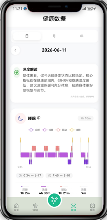 心隅APP睡眠分析